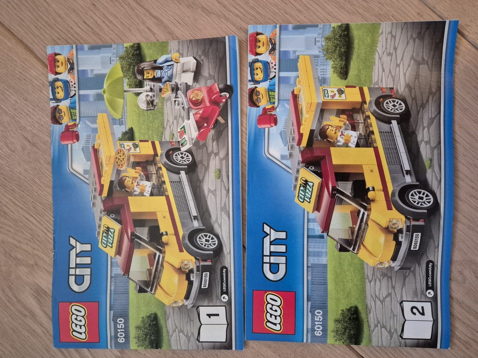 Lego city pizza bestelwagen, Compleet, City, Lego, Ophalen of Verzenden