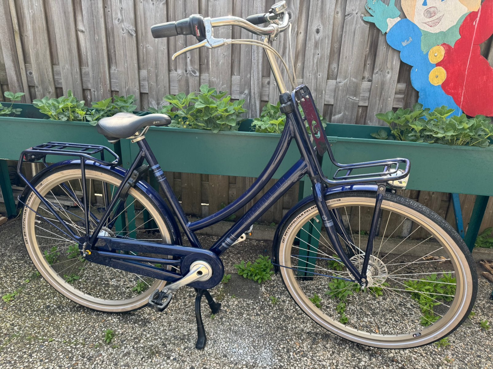 Mooie Cortina transportfiets /damesfiets/schoolfiets 28 inch, Ophalen, Versnellingen, 56 cm of meer, Zo goed als nieuw