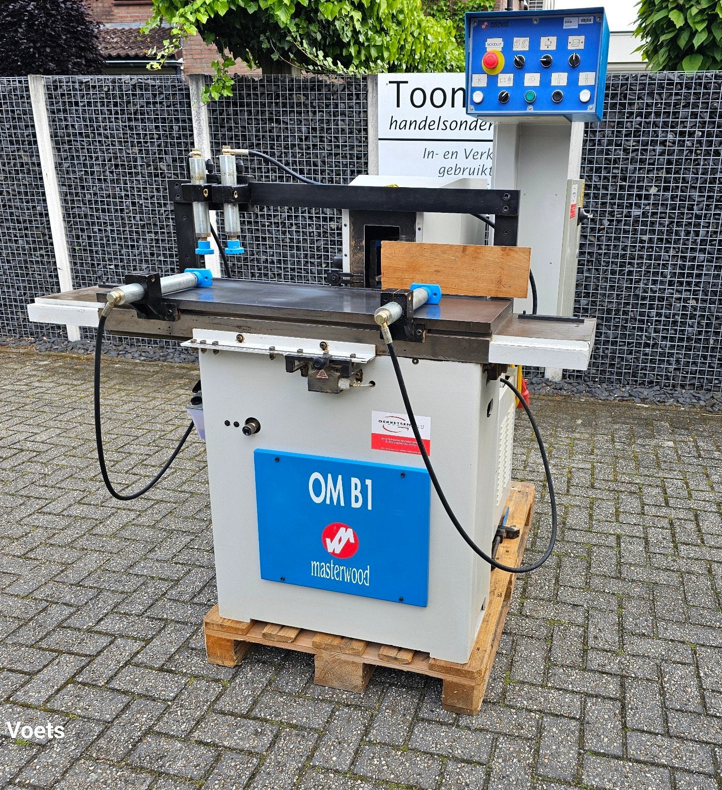 Horizontale gatensteek Masterwood OMB1 Nieuwstaat, Ophalen, Overige soorten, Zo goed als nieuw, Elektrisch