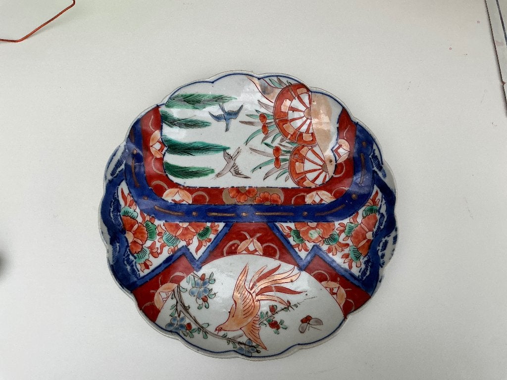 Prachtig Antiek Japans Imari Bord – Meiji Periode (ca. 1900), Antiek en Kunst, Ophalen of Verzenden