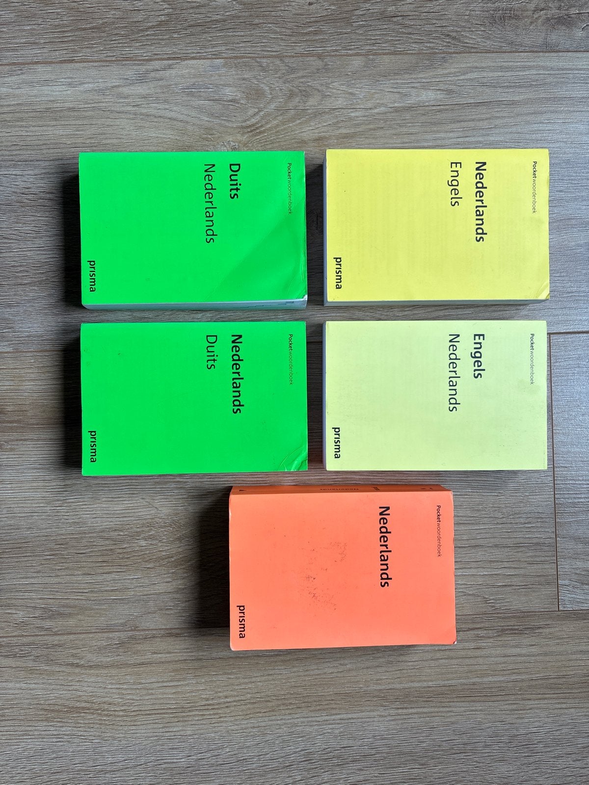 Prisma Pocket Woordenboeken: Nederlands, Duits, Engels, Boeken, Woordenboeken, Ophalen of Verzenden, Gelezen, Prisma of Spectrum