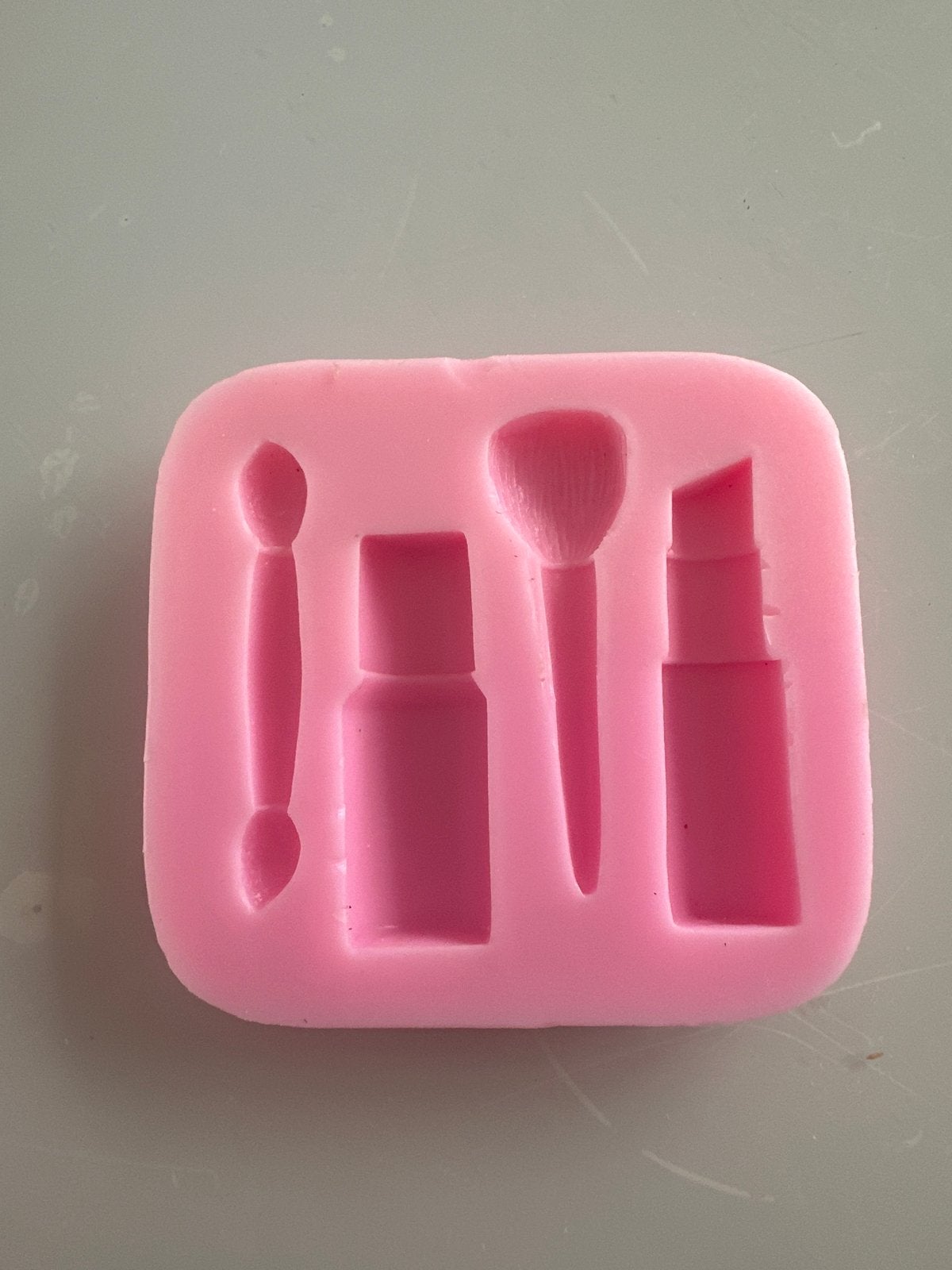 Siliconen mal make-up voor knutselen en bakken, Roze, Nieuw, Ophalen of Verzenden, Kunststof