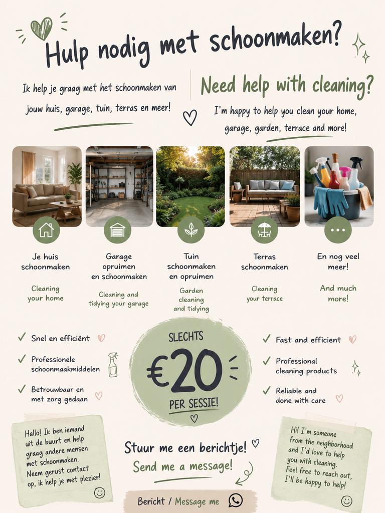 Cleaning, Ophalen of Verzenden, Zegels, Bonnen of Punten