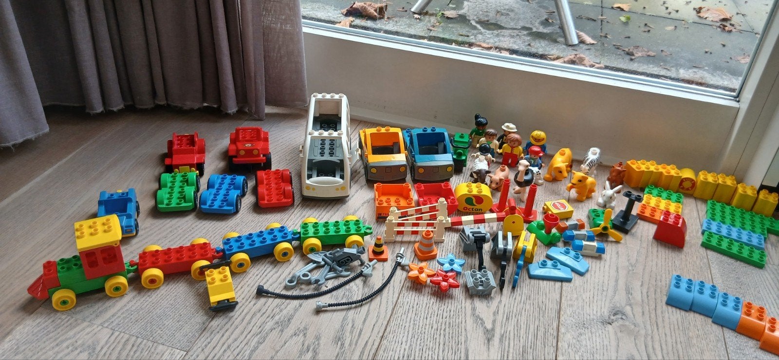 Duplo + grondplaat, Ophalen of Verzenden, Gebruikt, Grondplaat, Duplo