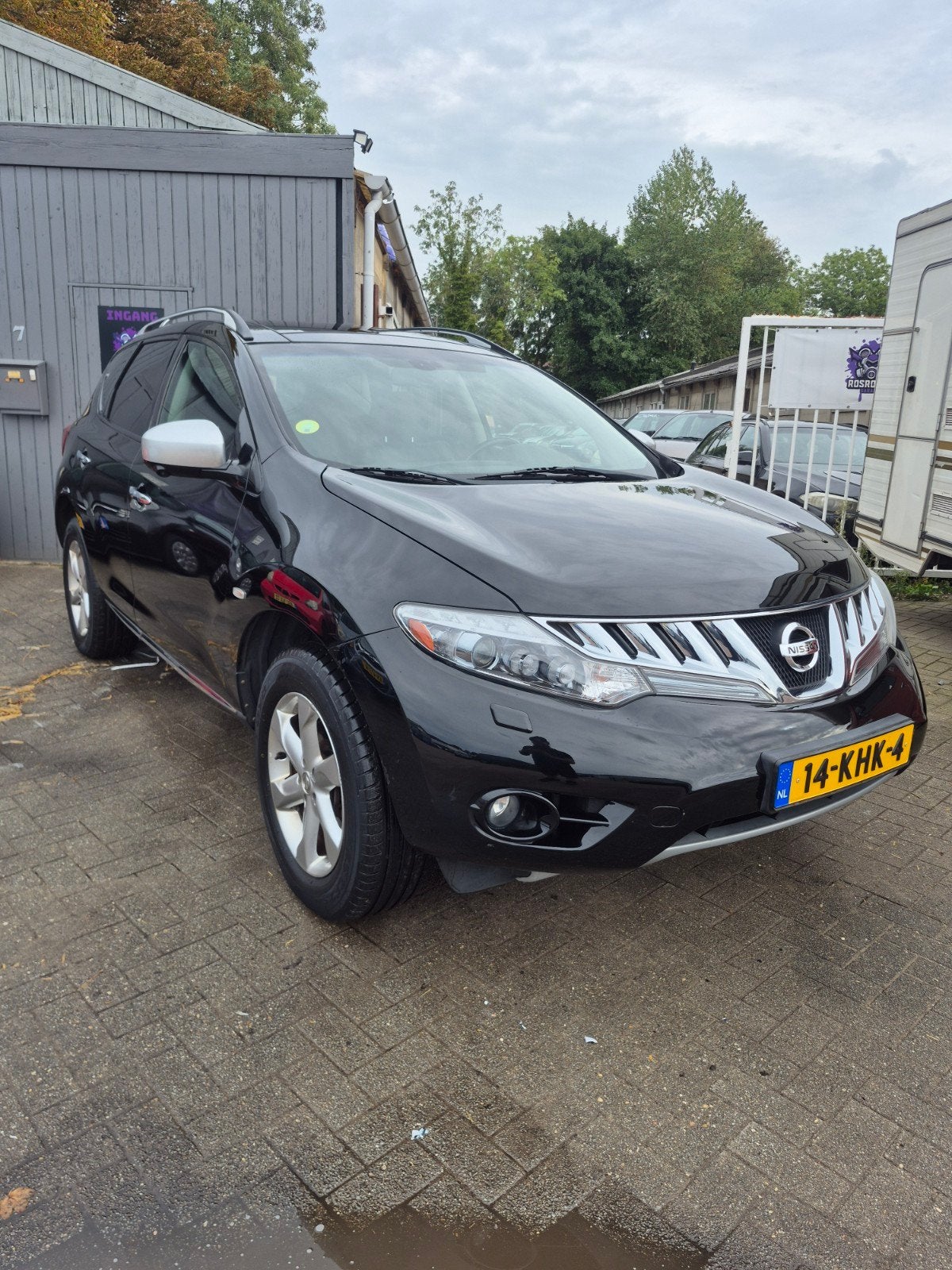 Nissan Murano 3.5 V6 CVT 2009 Zwart, Automaat, Murano, Zwart, Origineel Nederlands