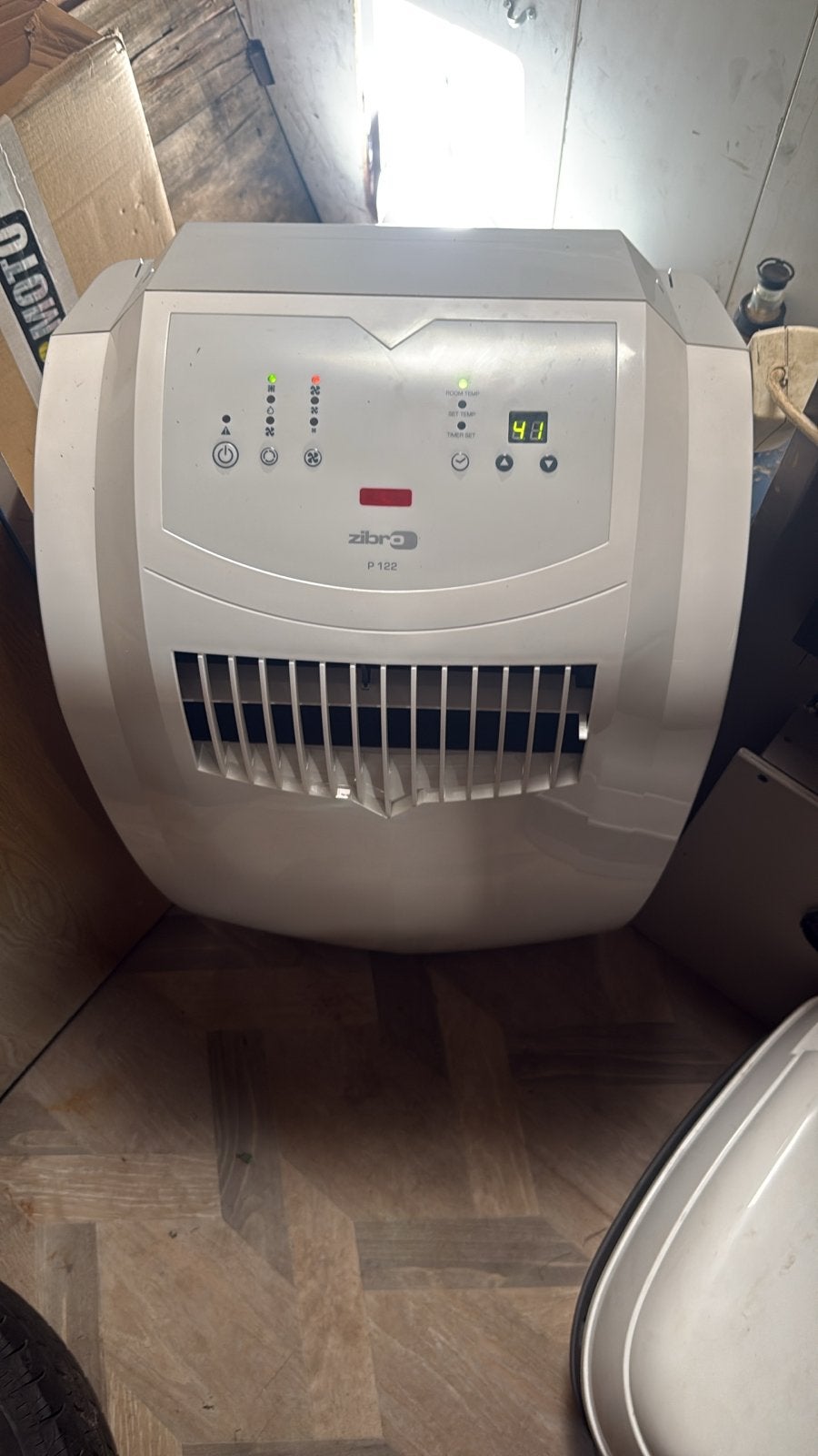 Zo goed als nieuwe mobiele airco Zibro P122, Witgoed en Apparatuur, Airco's, Ophalen, Minder dan 60 m³, 3 snelheden of meer, Zo goed als nieuw