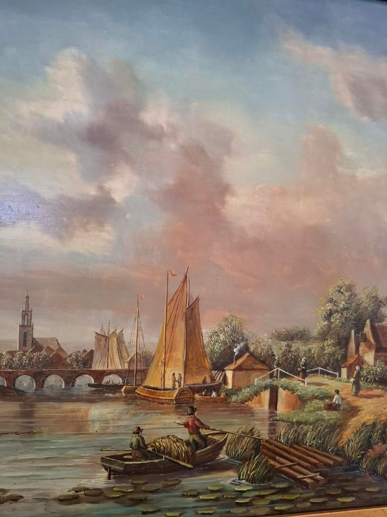 Oud schilderij, Ophalen