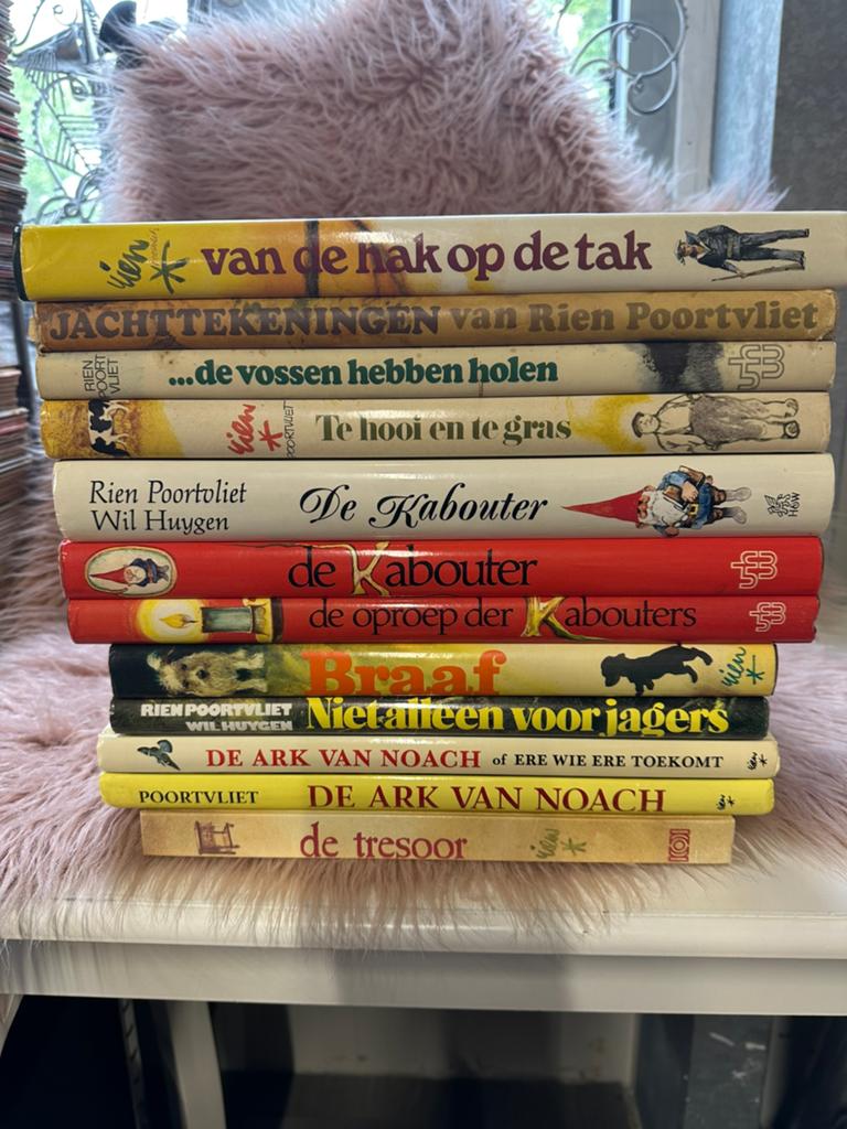 Rien Poortvliet boeken uitzoeken 5 euro per stuk, Ophalen of Verzenden, Zo goed als nieuw