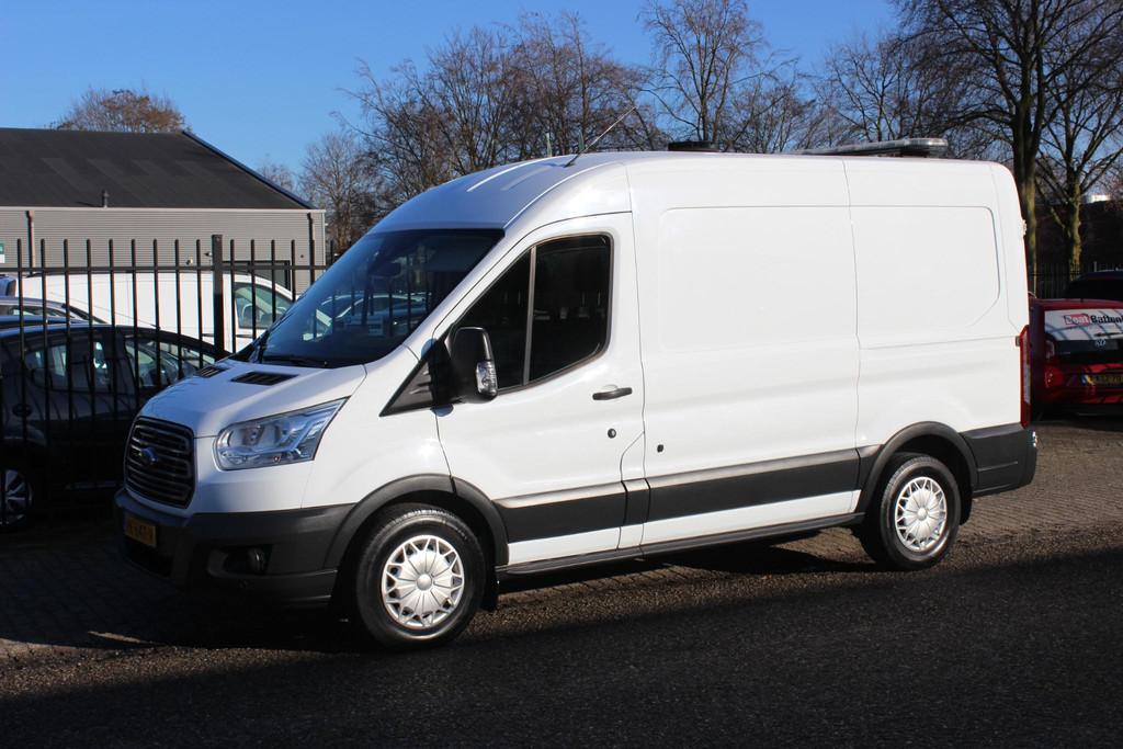 Ford Transit 350 2.2 TDCI L2H2 inrichting, 220V!, Voorwielaandrijving, Euro 5, Stof, Gebruikt