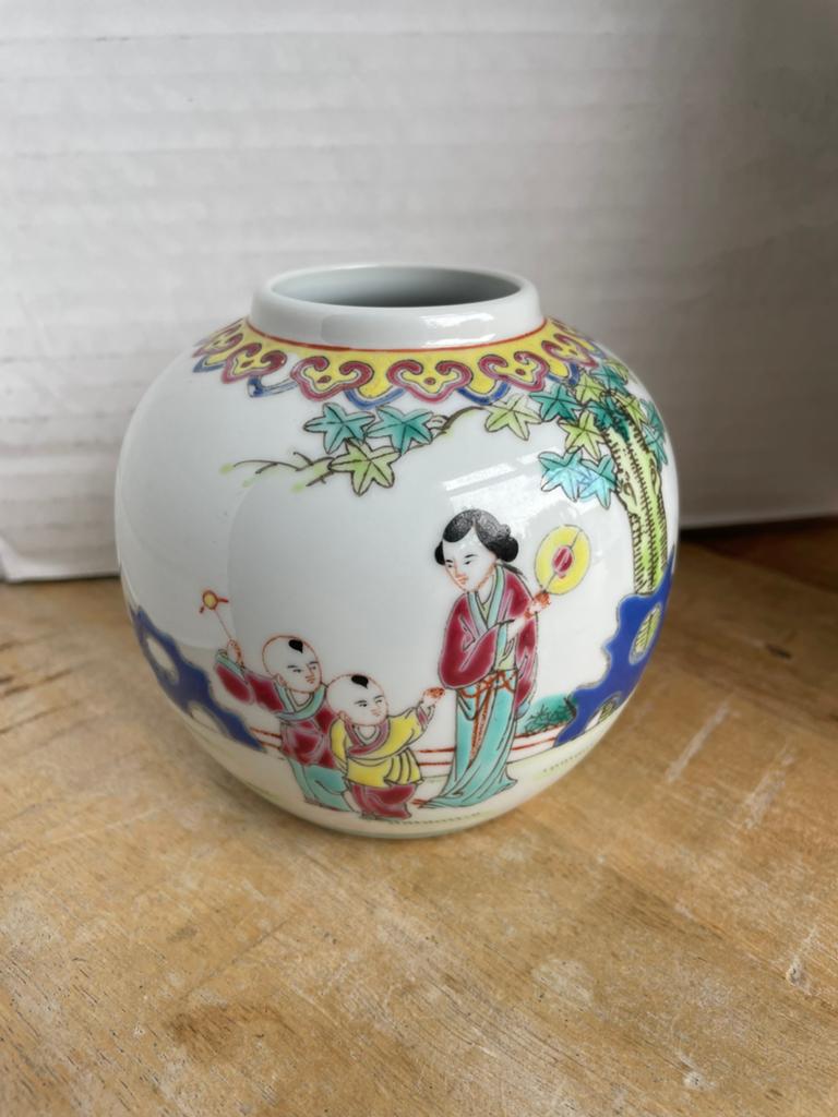 Porseleinen gemberpot, Ophalen of Verzenden