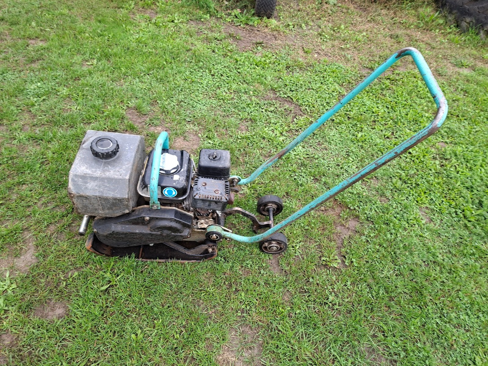Ammann APF 12-40 Trilplaat Honda GX120, Ophalen