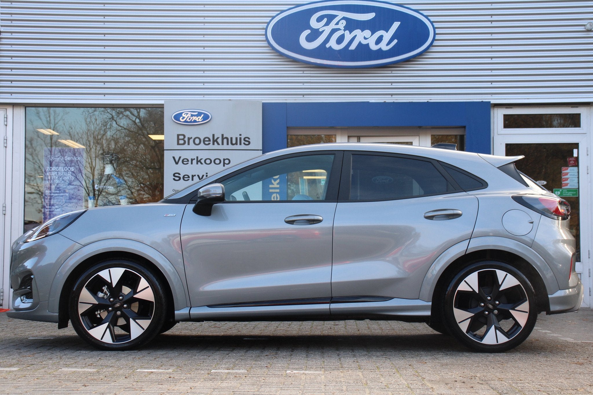 Ford Puma 1.0EB HYBRID ST-LINE X, Auto's, Keurmerk '100% Onderhouden', 12 maanden, 125 pk, Euro 6
