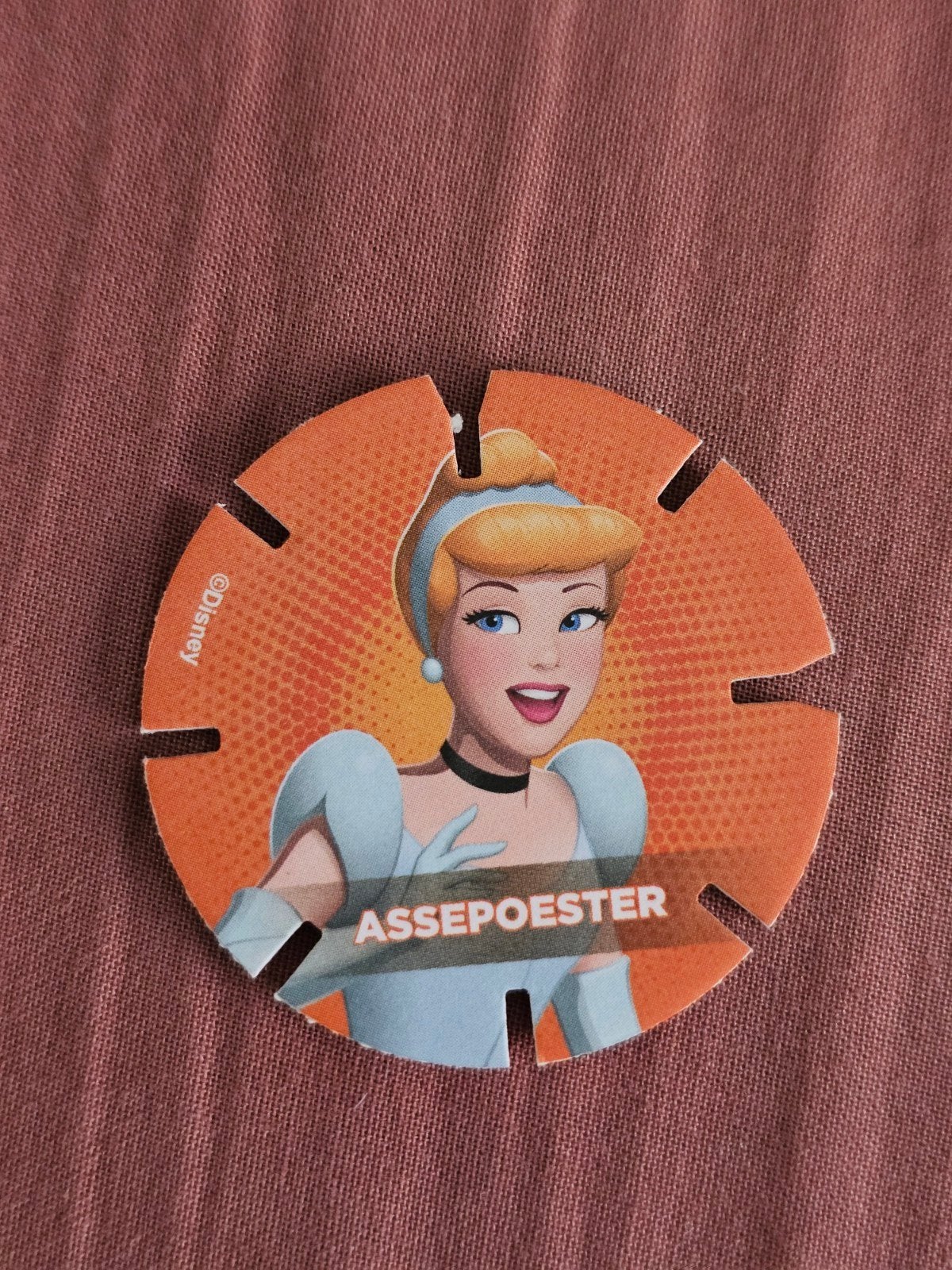 Diskeyz Albert Heijn - Assepoester (Nieuw) - Disney, Ophalen of Verzenden, Overige figuren, Nieuw, Overige typen