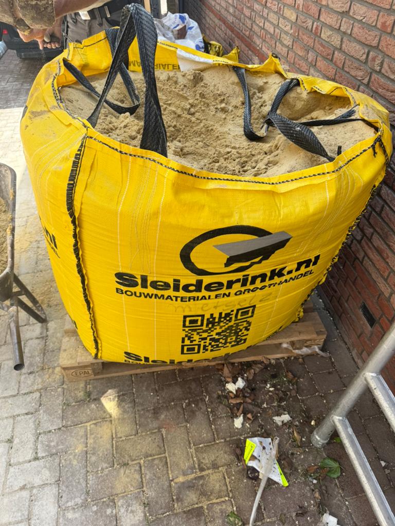 Big bag metselzand | speelzand | Gratis, Ophalen of Verzenden, Zo goed als nieuw