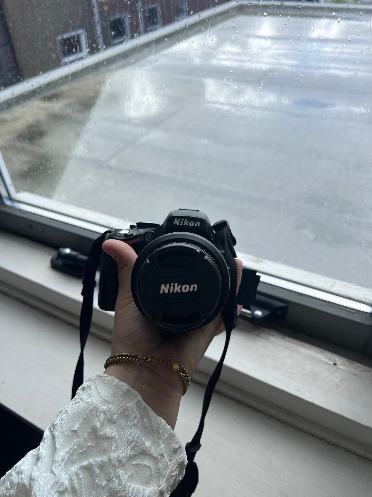 Nikon D5100 spiegelreflexcamera met 18-55mm en 55-200mm lens, Ophalen, Gebruikt, Spiegelreflex, Beeldstabilisatie
