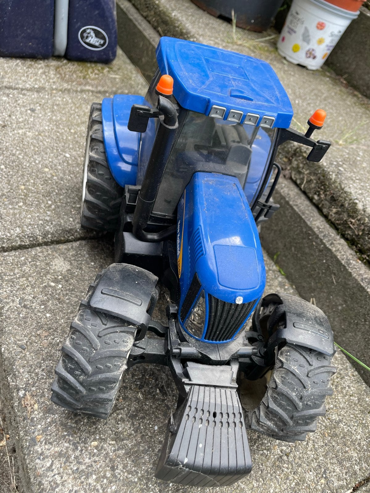 New Holland T8040 speelgoedtractor, Ophalen of Verzenden, Gebruikt