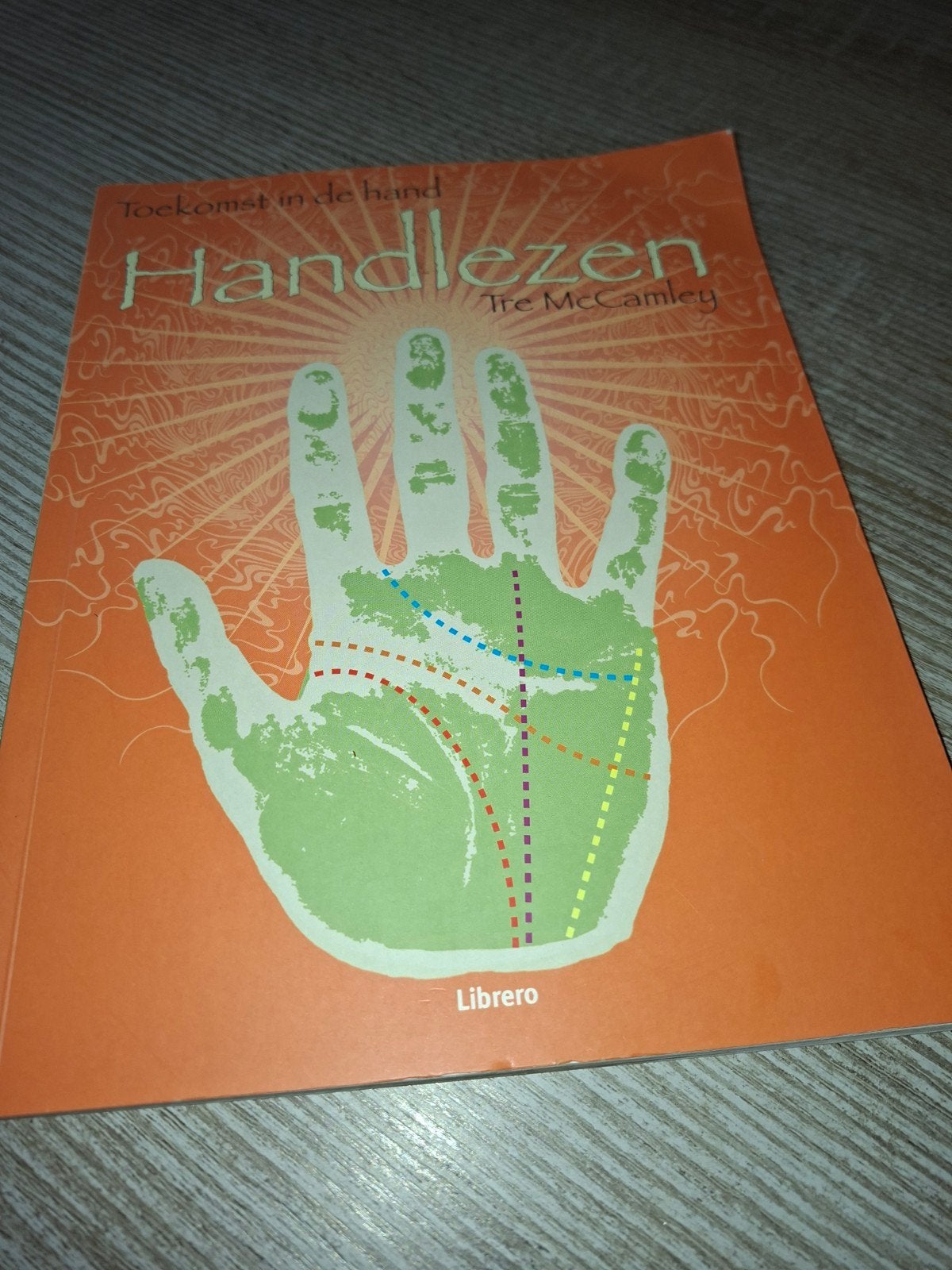 Toekomst in de hand: Hand lezen - Tre McCamley, Boeken, Gelezen, Ophalen of Verzenden, Tre McCamley, Instructieboek