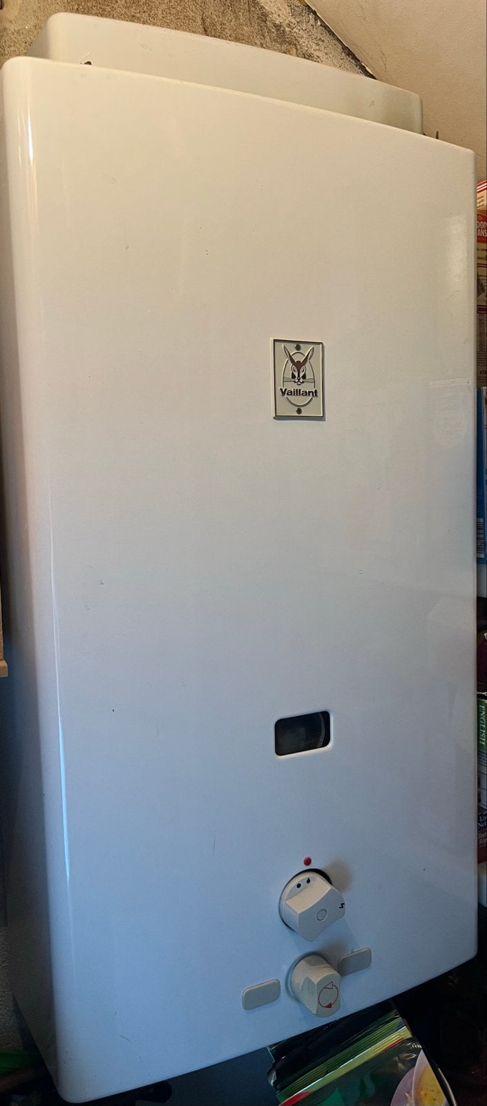 Vaillant geiser - Warm water direct, Minder dan 20 liter, Ophalen, Gebruikt, Geiser