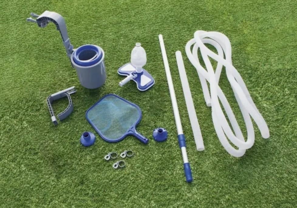 Nieuw in doos zwembadreinigingsset, Tuin en Terras, Zwembad-toebehoren, Ophalen, Nieuw, Overige typen