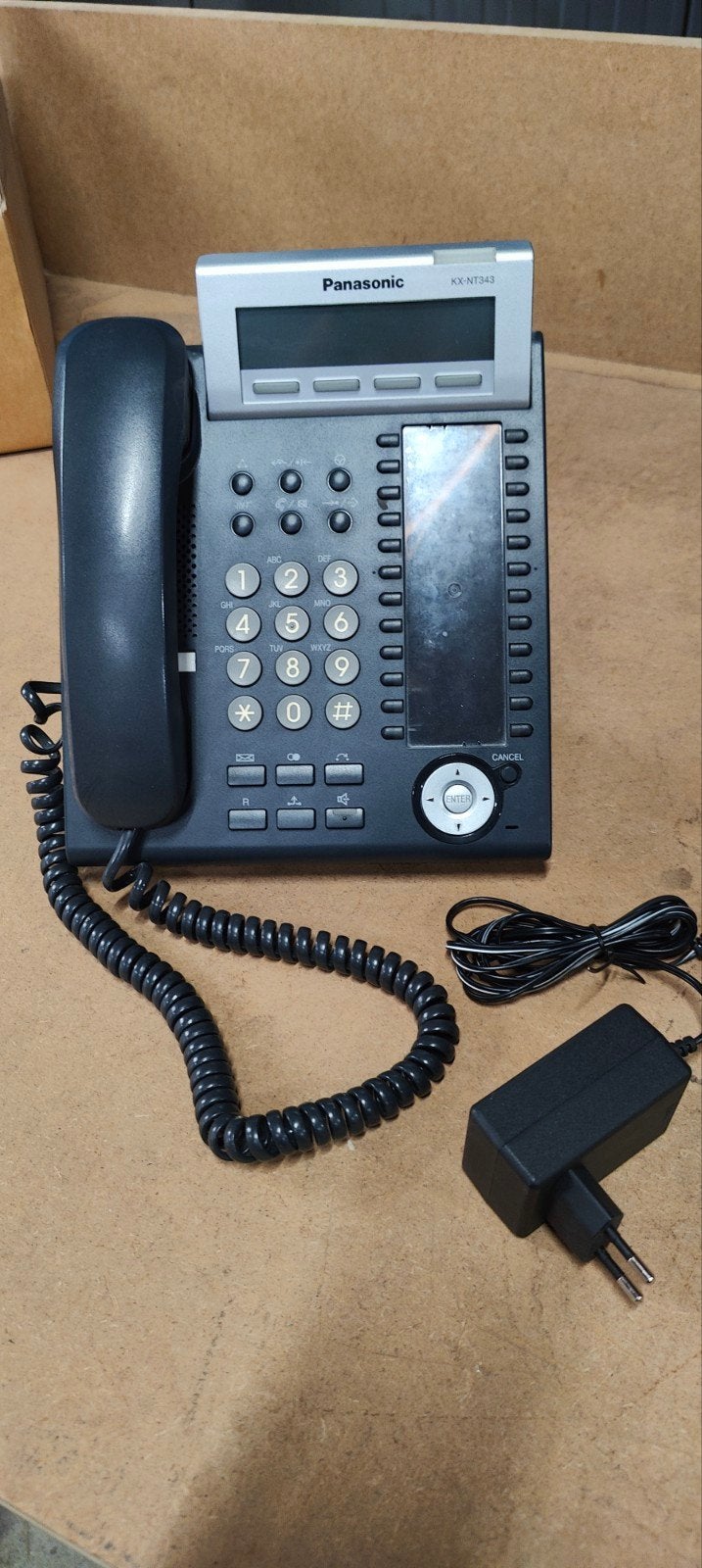 Panasonic KX-NT343 IP Telefoon - Zo goed als nieuw, Ophalen of Verzenden, Gebruikt