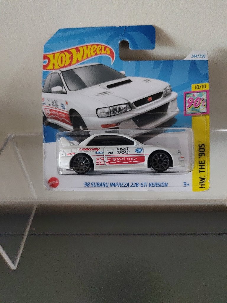 Hot Wheels '98 Subaru Impreza 22B-STi serie 'HW: The '90s', Ophalen of Verzenden, Nieuw, Auto