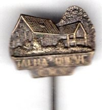C.N.V. Thalma Hoeve zilverkleurig speldje ( D_071a ), Verzenden, Zo goed als nieuw, Stad of Land, Speldje of Pin