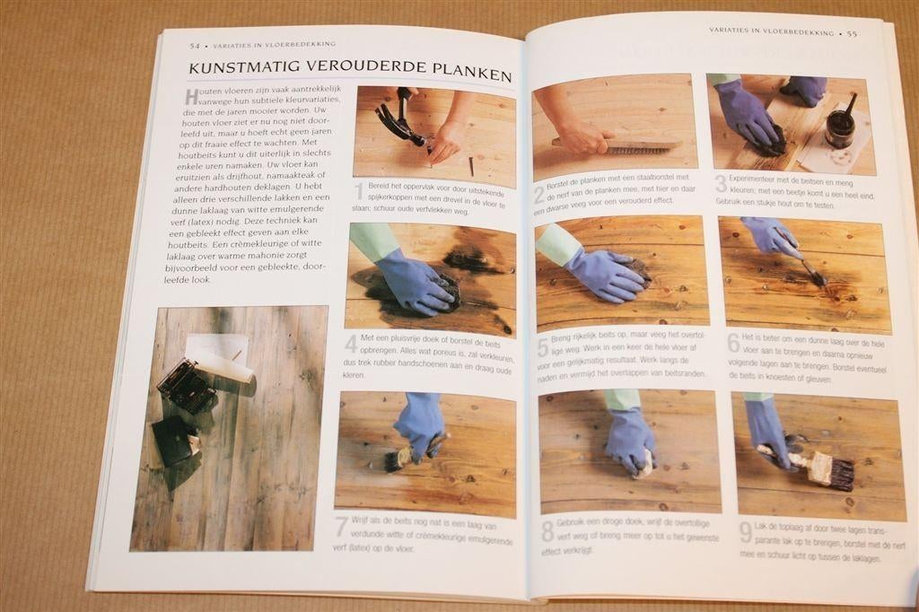 Zelf Vloeren Leggen — Hout, Vinyl, Tapijt & Meer, Ophalen of Verzenden, Zo goed als nieuw, Houtbewerking