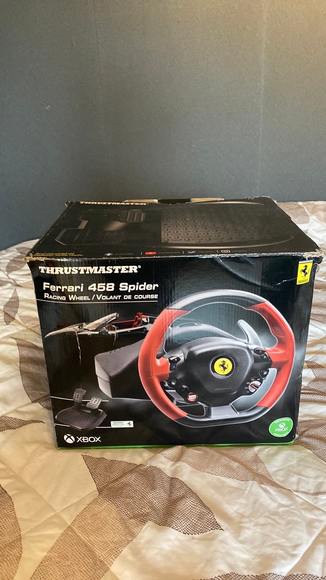 Thrustmaster ferrari 458 spider (met lichte stickdrift), Ophalen, Zo goed als nieuw, Overige typen, Xbox One