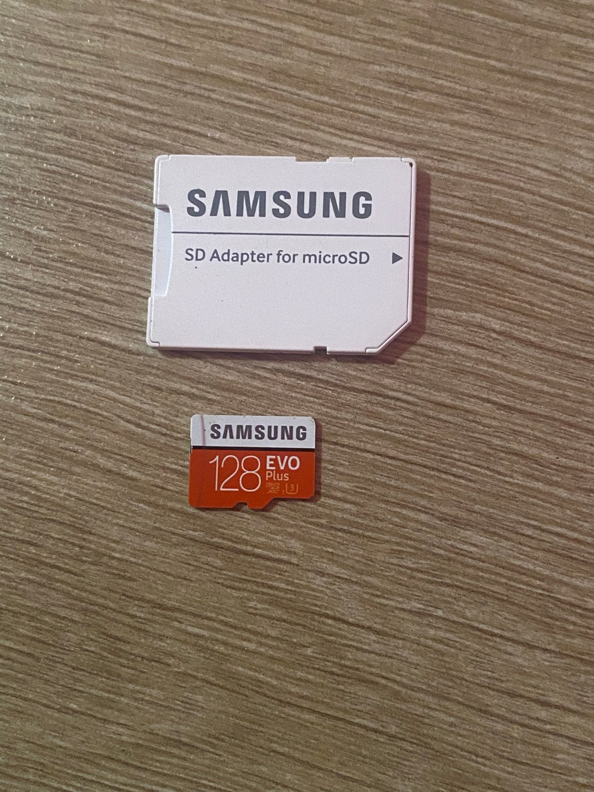 Samsung EVO Plus microSDXC 128GB met SD-adapter, Audio, Tv en Foto, Fotografie | Geheugenkaarten, Geschikt voor Full HD video