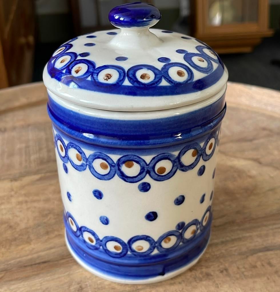 Pot met deksel, Ophalen of Verzenden, Zo goed als nieuw, Overige materialen, Pot, Bus of Blik