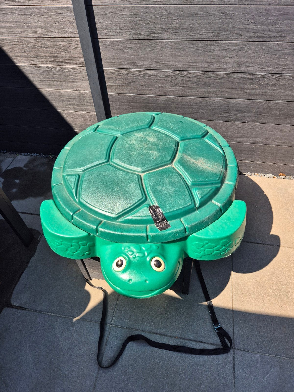 Little Tikes Schildpad Zandbak - Deksel met scheuren, Kinderen en Baby's, Speelgoed | Buiten | Zandbakken, Ophalen of Verzenden