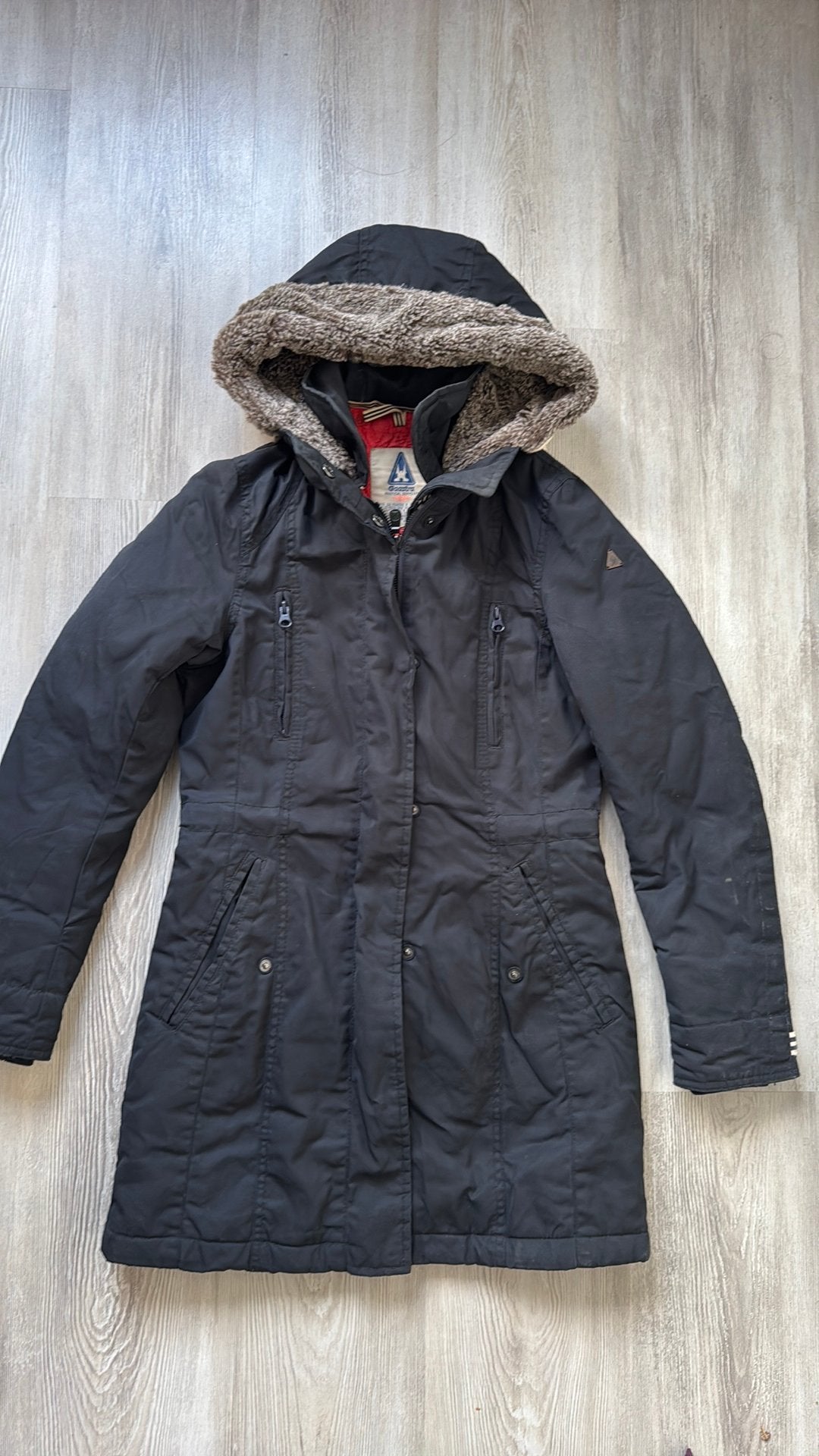Gaastra winterjas, mt XS, Kleding | Dames, Ophalen of Verzenden, Zo goed als nieuw, Maat 34 (XS) of kleiner, Blauw