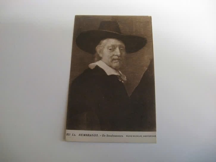 Rembrandt van Rijn De staalmeester, Verzenden, Voor 1920