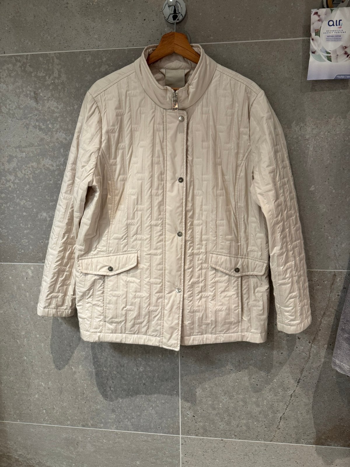 Fuchs schmitt tussendoor jas maat 46, Verzenden, Zo goed als nieuw, Maat 46/48 (XL) of groter, Beige