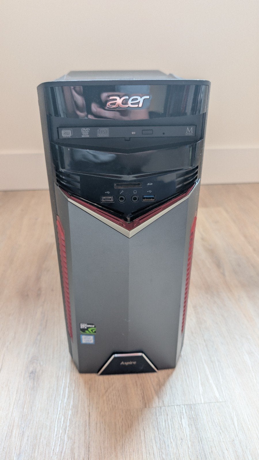 Acer Aspire GX-781, i5-7400, GTX1060, Win 11 Home, Computers en Software, Desktop Pc's, Gebruikt, 8 GB, Virtual Reality, Ophalen of Verzenden