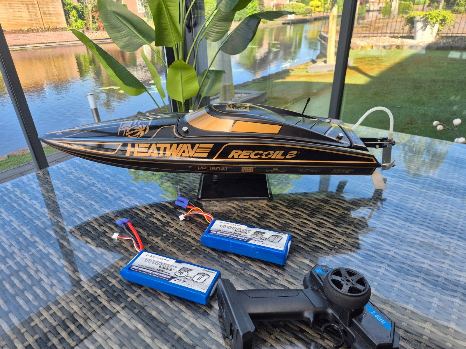 Proboat Horizon Recoil 2 RC boot met toebehoren, Ophalen of Verzenden, Zo goed als nieuw