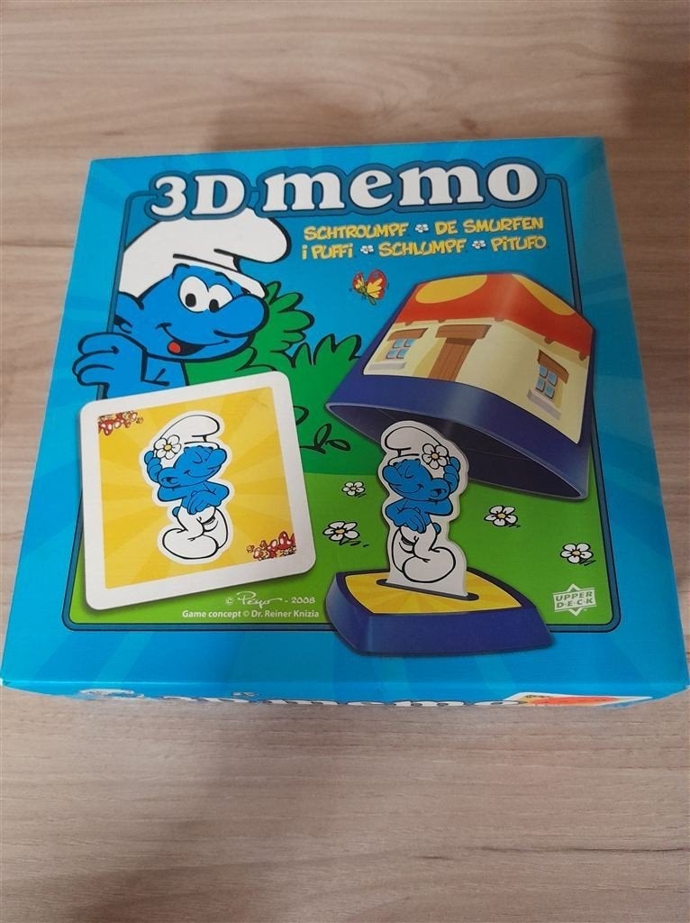 3d memo smurfen smurf - s4370