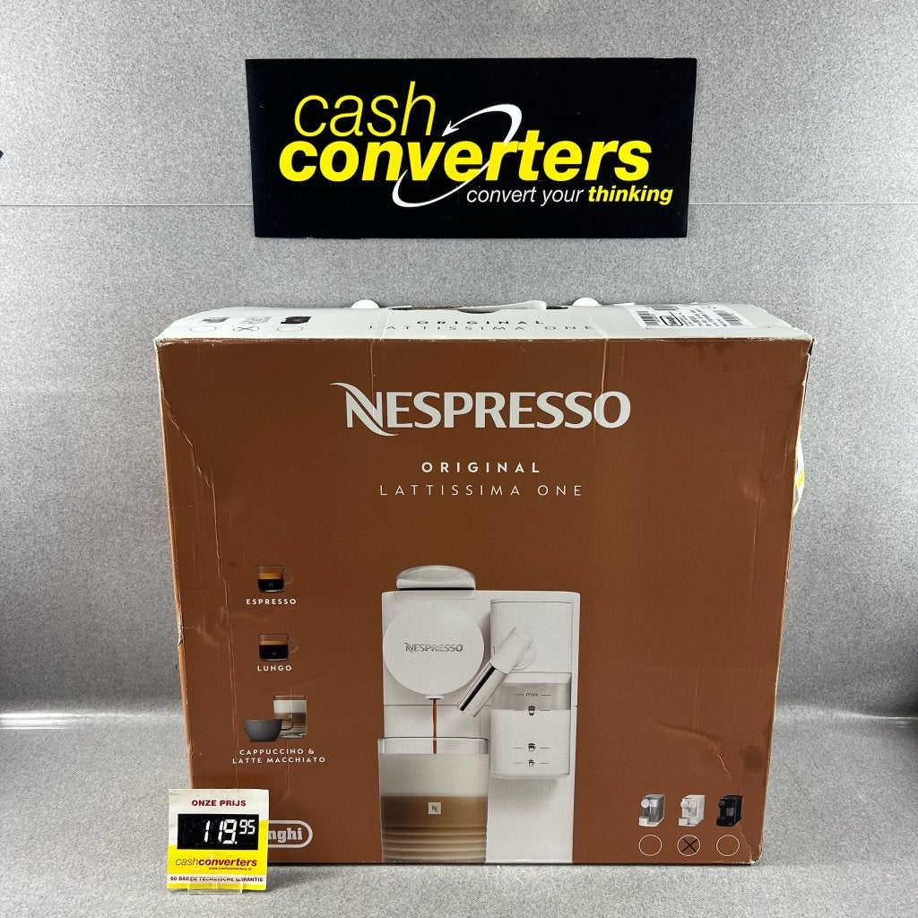 Nespresso Original Lattissima One | nieuw in doos | 417737, Witgoed en Apparatuur, Gebruikt, Koffiemachine, Ophalen of Verzenden
