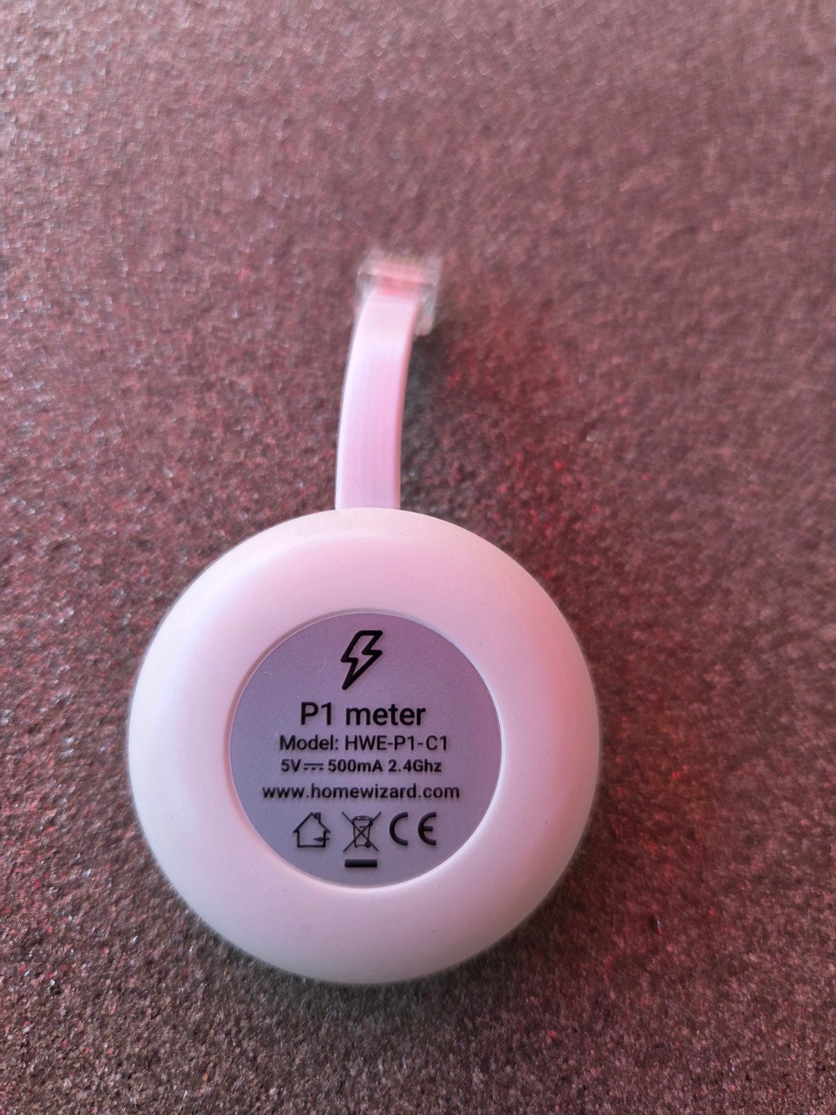 HomeWizard P1 meter HWE-P1-C1 voor slimme meter, Verzenden, Zo goed als nieuw
