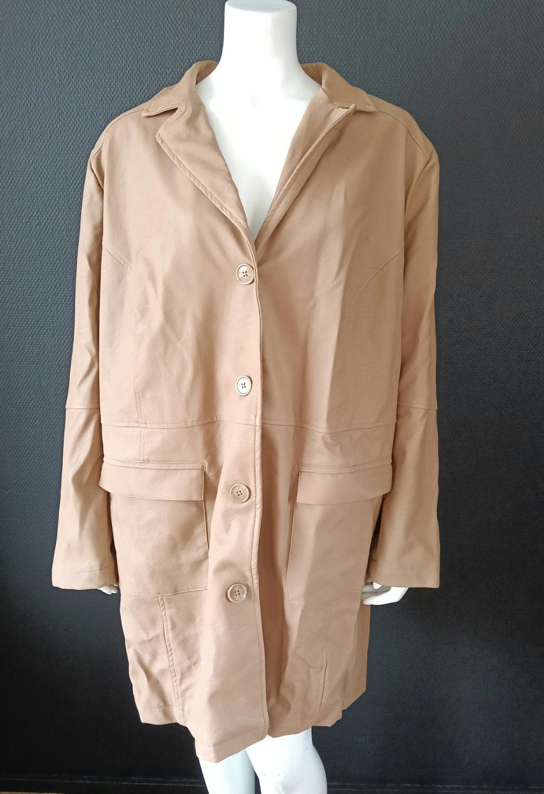 Nieuwe overjas, Bonprix, Beige, Nieuw, Ophalen of Verzenden