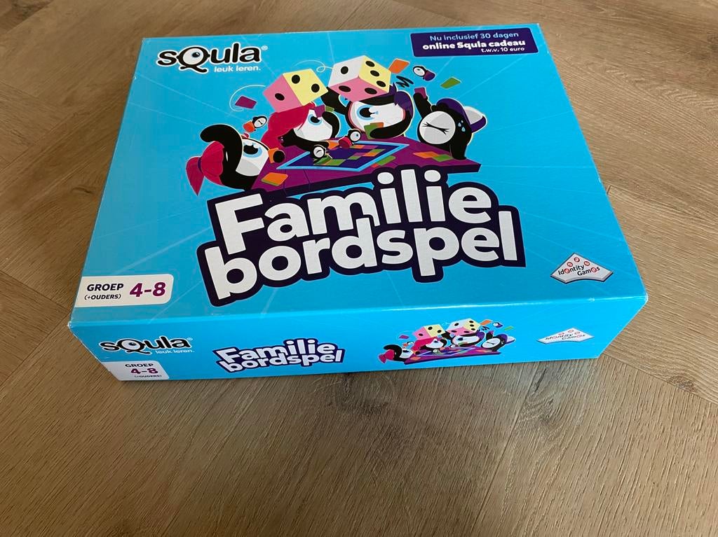 Squla familie bordspel, Ophalen of Verzenden, Zo goed als nieuw