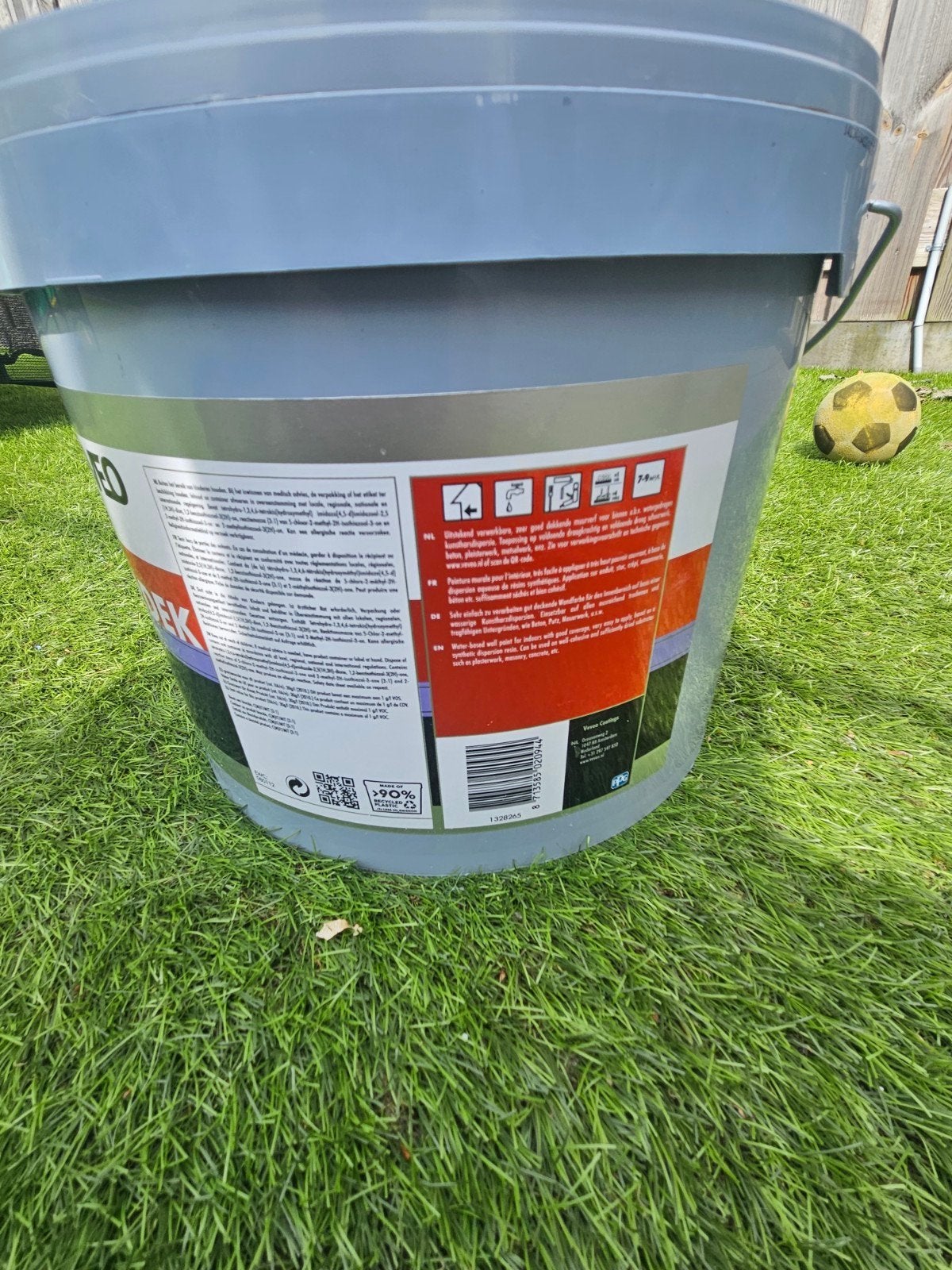 VEVEO Superdek Latex Verf  - 10 Liter, Ophalen, Overige kleuren, Nieuw, Verf