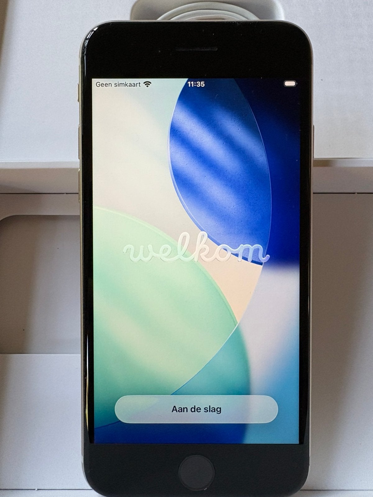 iPhone SE 2022 (128 GB) - Nieuwe batterij en nieuw hoesje, Telecommunicatie, Mobiele telefoons | Apple iPhone, 128 GB, Wit, Nieuw