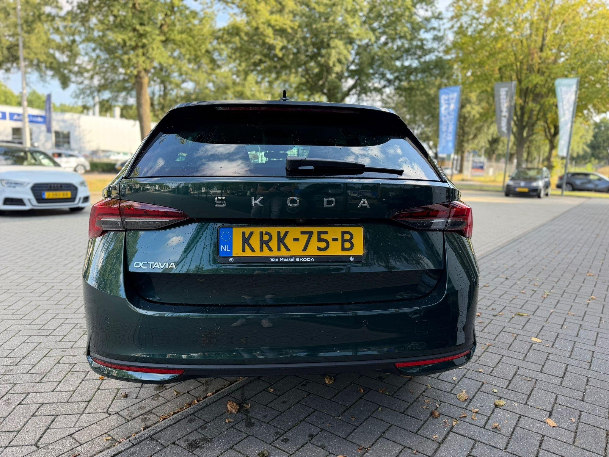 Skoda Octavia Combi 1.5 TSI MHEV Business Edition Plus | Aut, Auto's, 12 maanden, Stof, 1498 cc, Euro 6