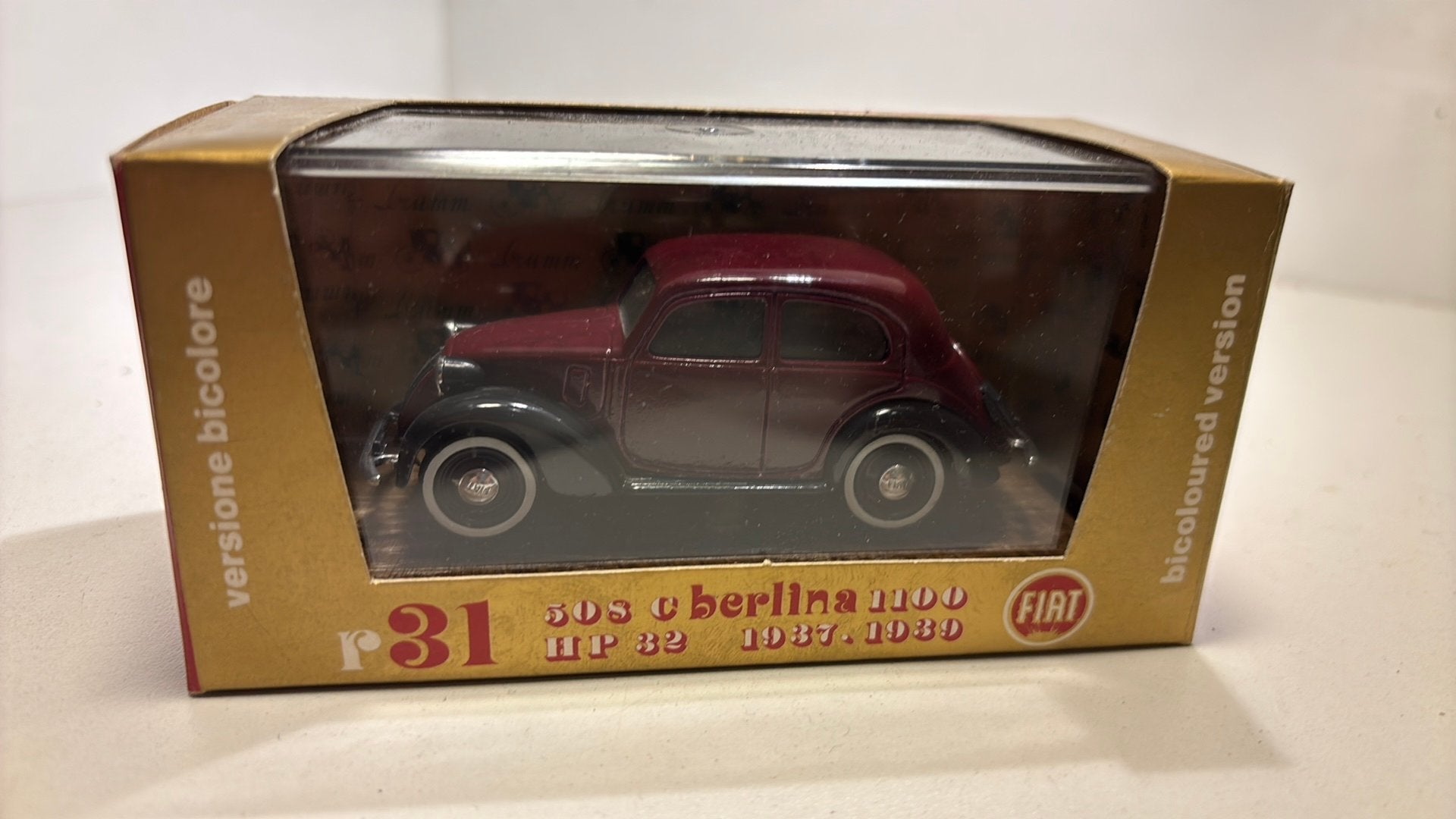Fiat 508 c berlina red brumm 1.43, Overige merken, Auto, Ophalen of Verzenden, A