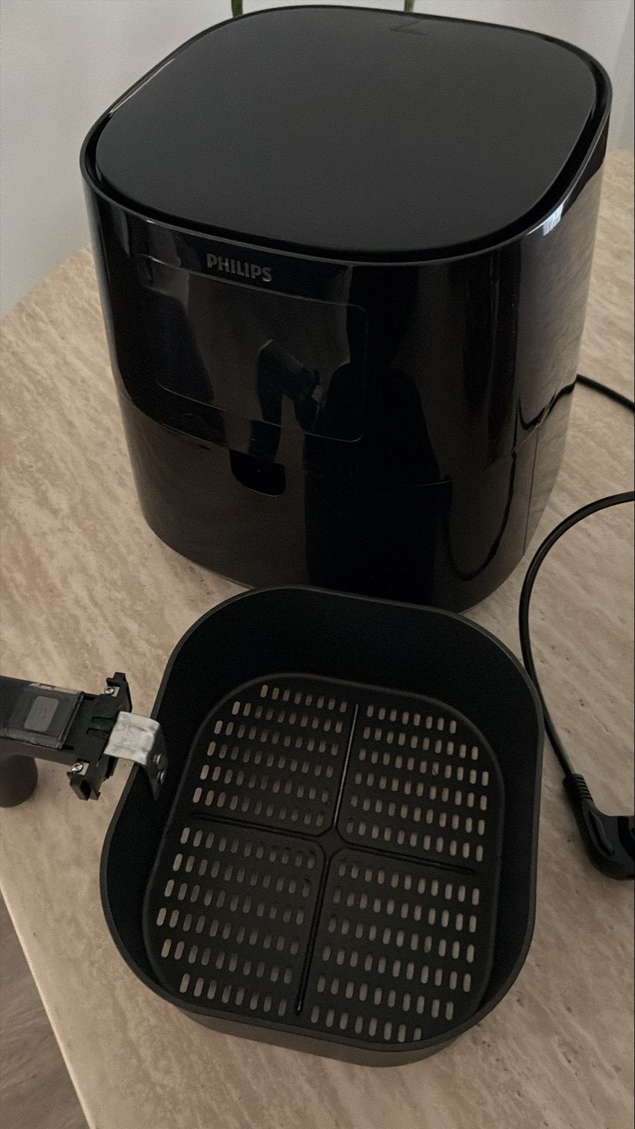 Philips Airfryer XL - Zwart, Zo goed als nieuw, Ophalen of Verzenden, Zo goed als nieuw, Airfryer XXL, 1500 gram of meer