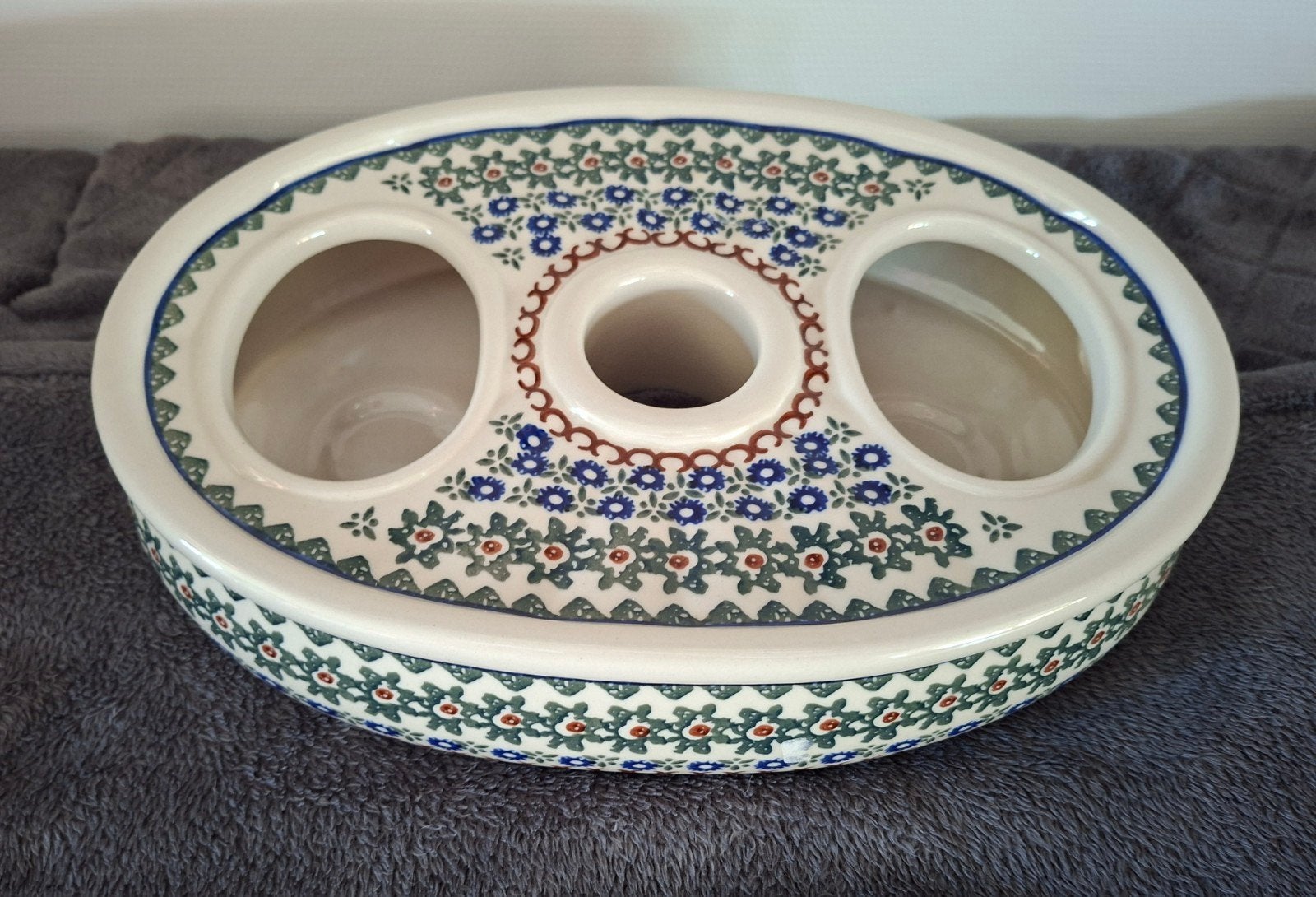 Bunzlau theelicht, warmhouder - 33 cm, Huis en Inrichting, ., Keramiek, Nieuw, Ophalen of Verzenden