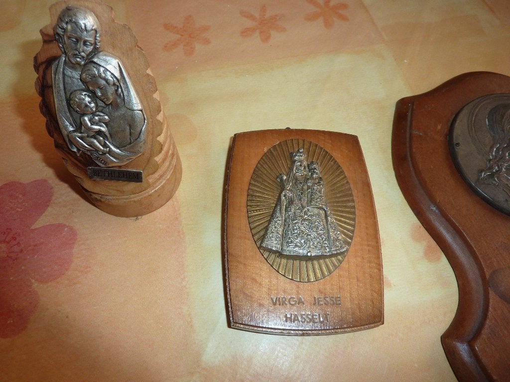 kleine antieke wand religie, Antiek en Kunst, Antiek | Religie, Ophalen of Verzenden