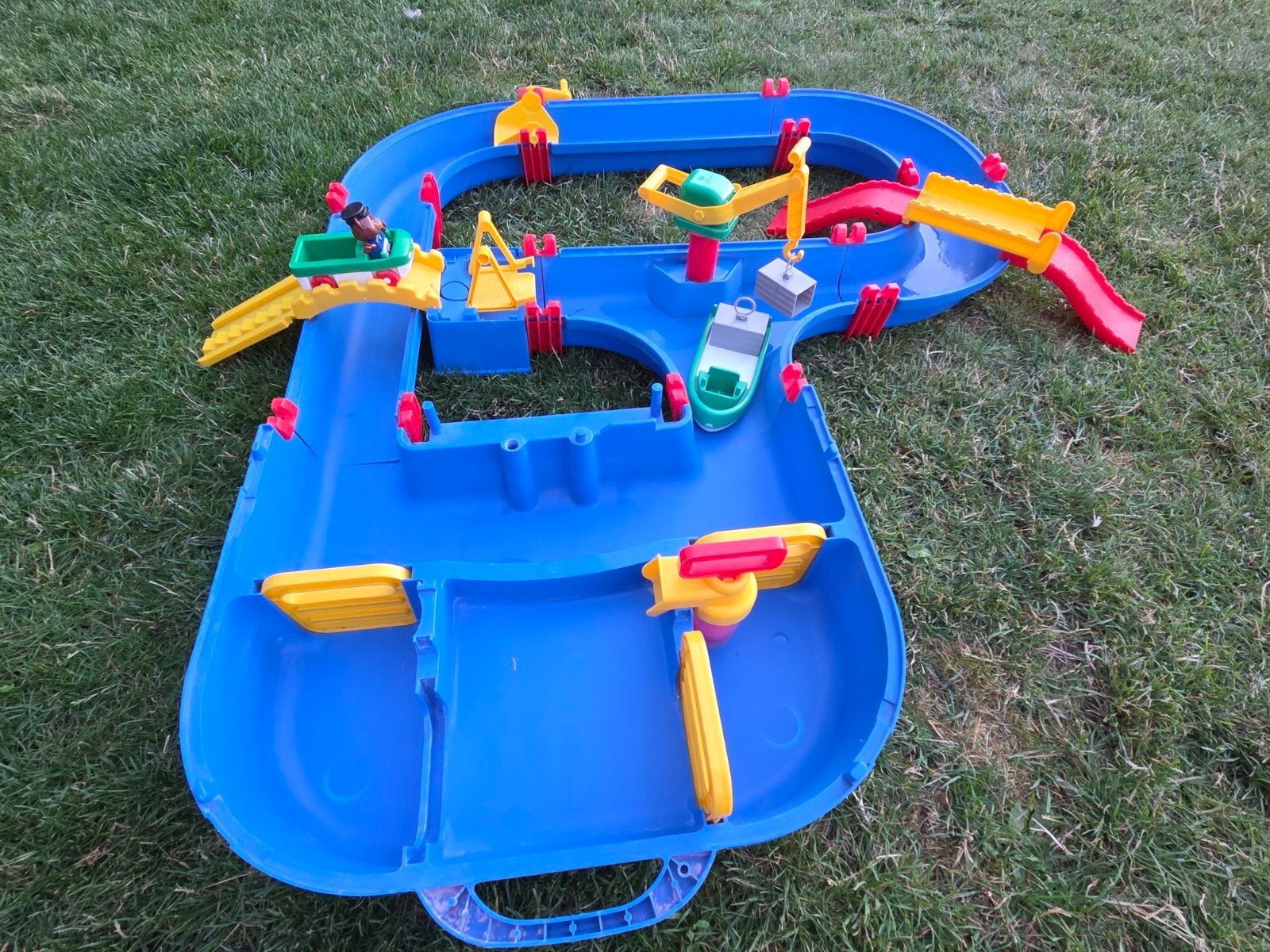 AquaPlay MegaBridge, Ophalen