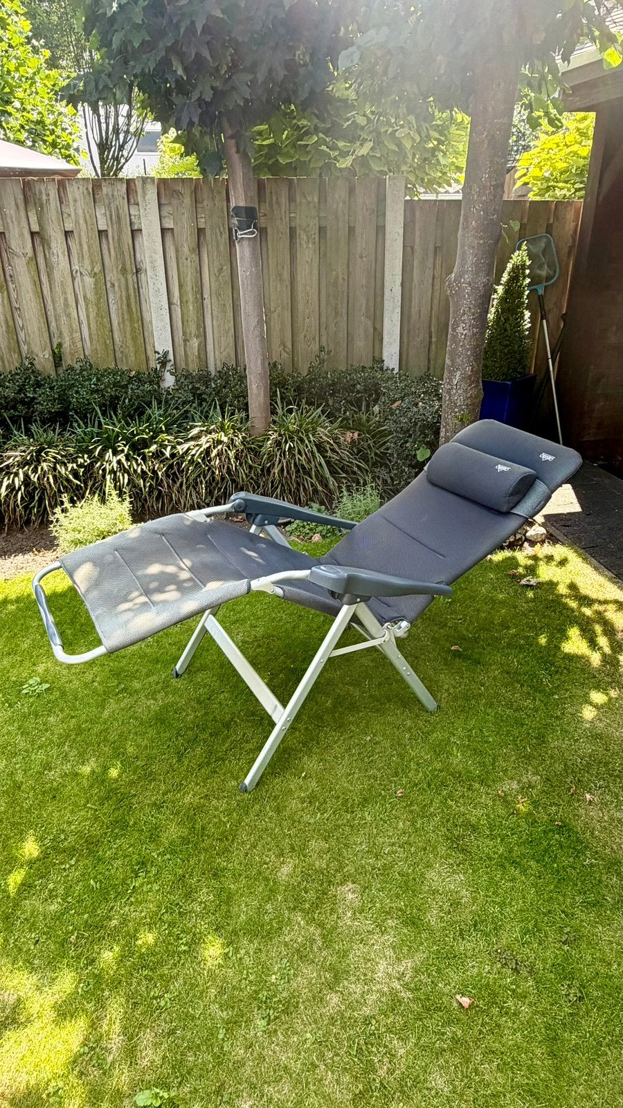 Crespo relaxstoel / ligstoel air De-Luxe 2 stuks, Ophalen, Campingstoel